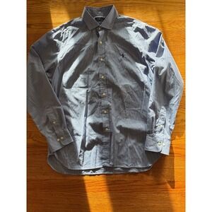 Womens Polo Ralph Lauren 17 36/37 Shirt Button Cotton Blouse